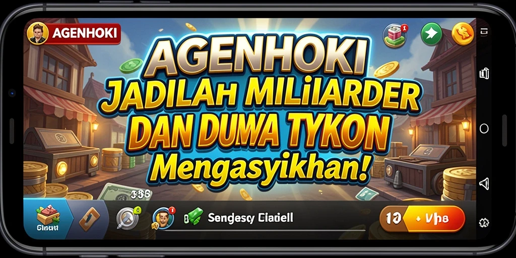 Tampilan gameplay AGENHOKI yang menarik dan menyenangkan.