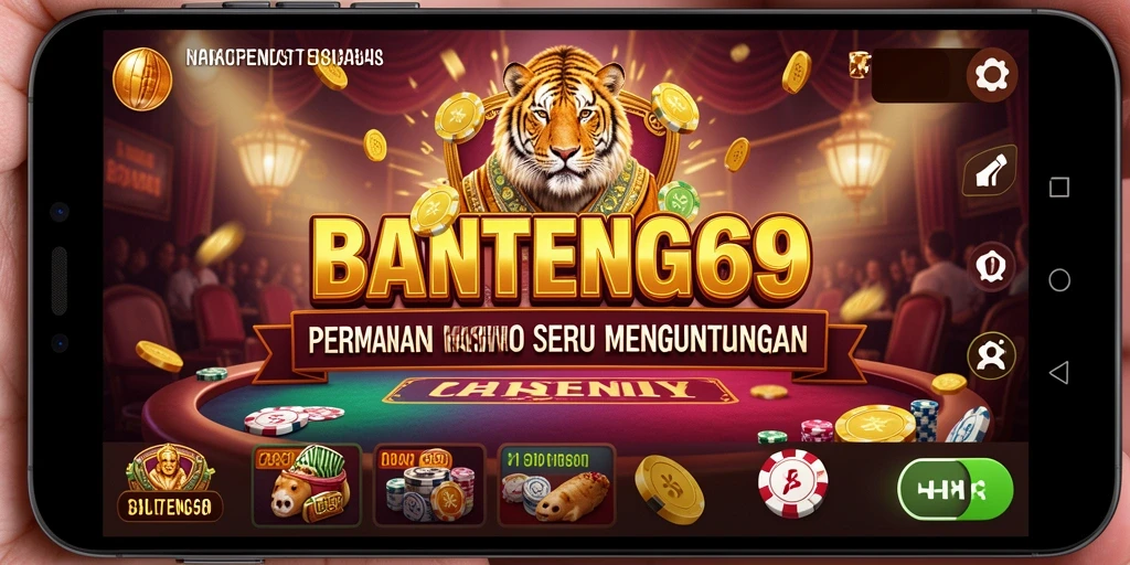Gameplay seru di BANTENG69 dengan berbagai pilihan permainan kasino.