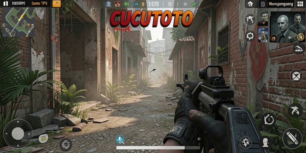 Tampilan menarik dari gameplay CUCUTOTO yang menegangkan.
