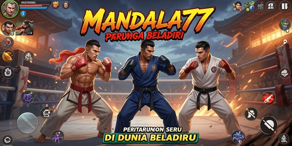 Tampilan gameplay dari MANDALA77 yang seru dan penuh aksi.