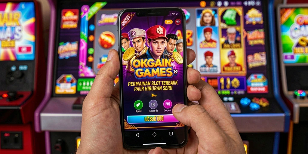 Tampilan gameplay slot yang seru dan mengasyikkan di OKGAMES.