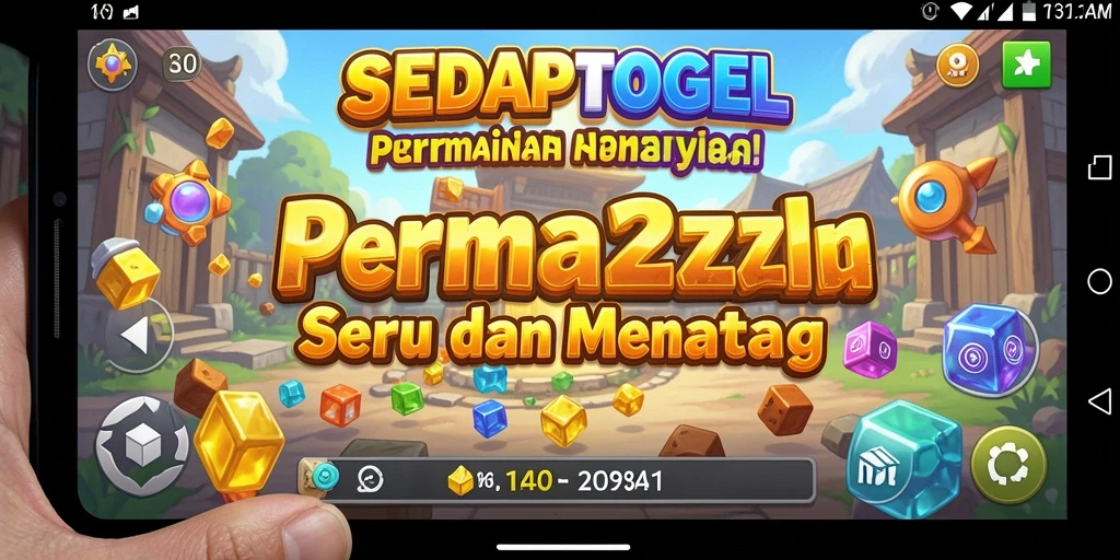 Screenshot permainan SEDAPTOGEL menampilkan gameplay yang seru dan menantang.