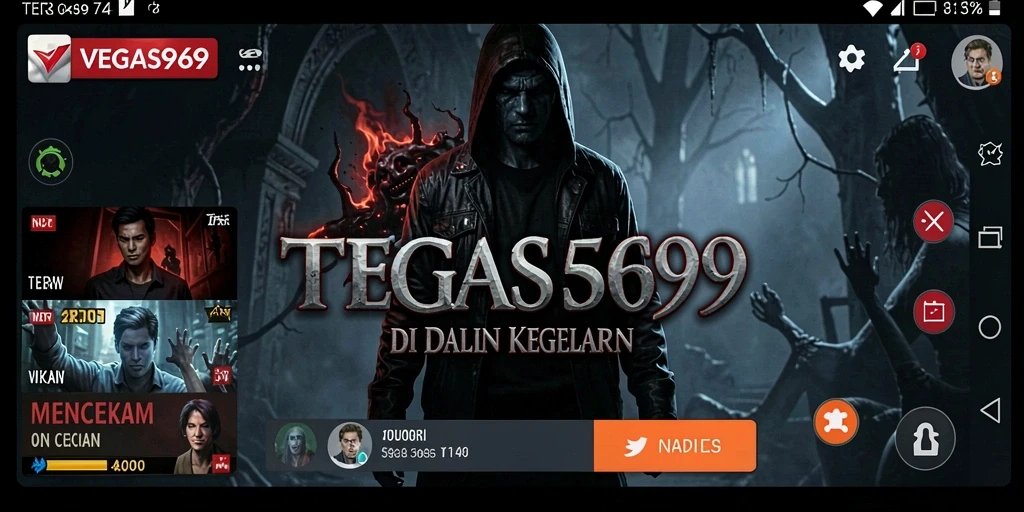Gameplay VEGAS969 yang mencekam dan menyeramkan terlihat jelas.